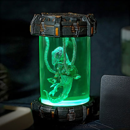Biolab Raptor V2 Resin Lamp (SkyFi Base) - handmade resin lamp