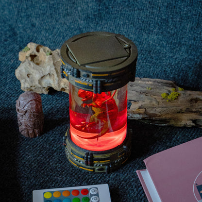 Biolab T-Rex V1 Resin Lamp - handmade resin lamp