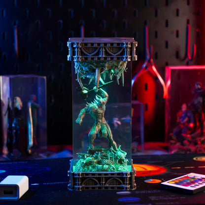 STEPPENWOLF EPOXY RESIN LAMP - handmade resin lamp