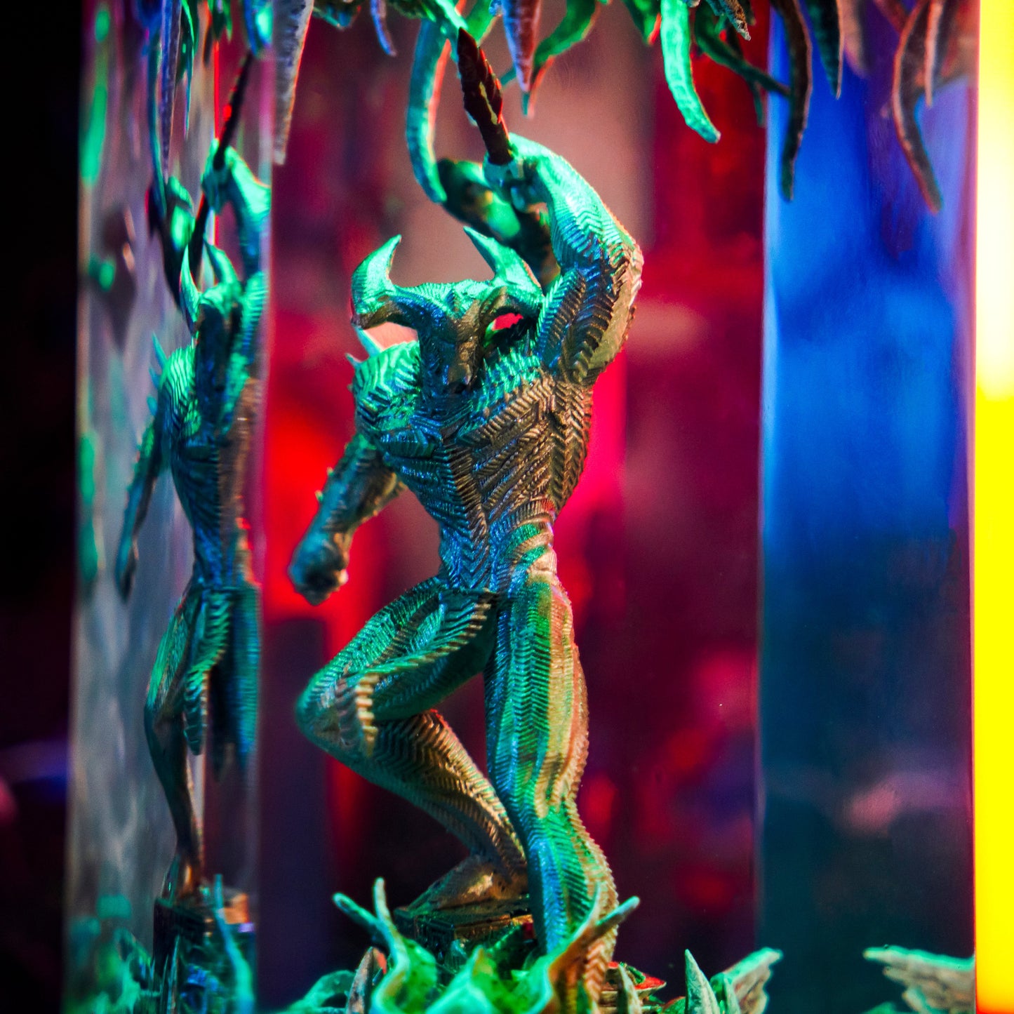 STEPPENWOLF EPOXY RESIN LAMP - handmade resin lamp