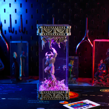 STEPPENWOLF EPOXY RESIN LAMP - handmade resin lamp