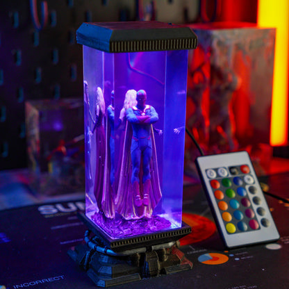 WANDA VISION RESIN LAMP - handmade resin lamp