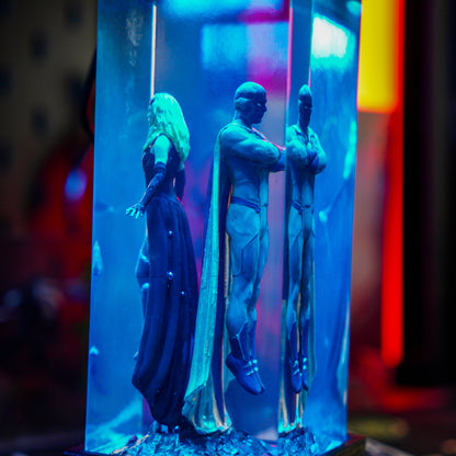 WANDA VISION RESIN LAMP - handmade resin lamp