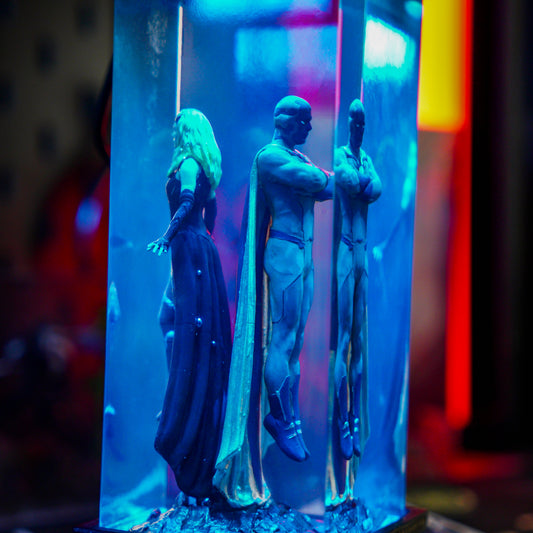 WANDA VISION RESIN LAMP - handmade resin lamp