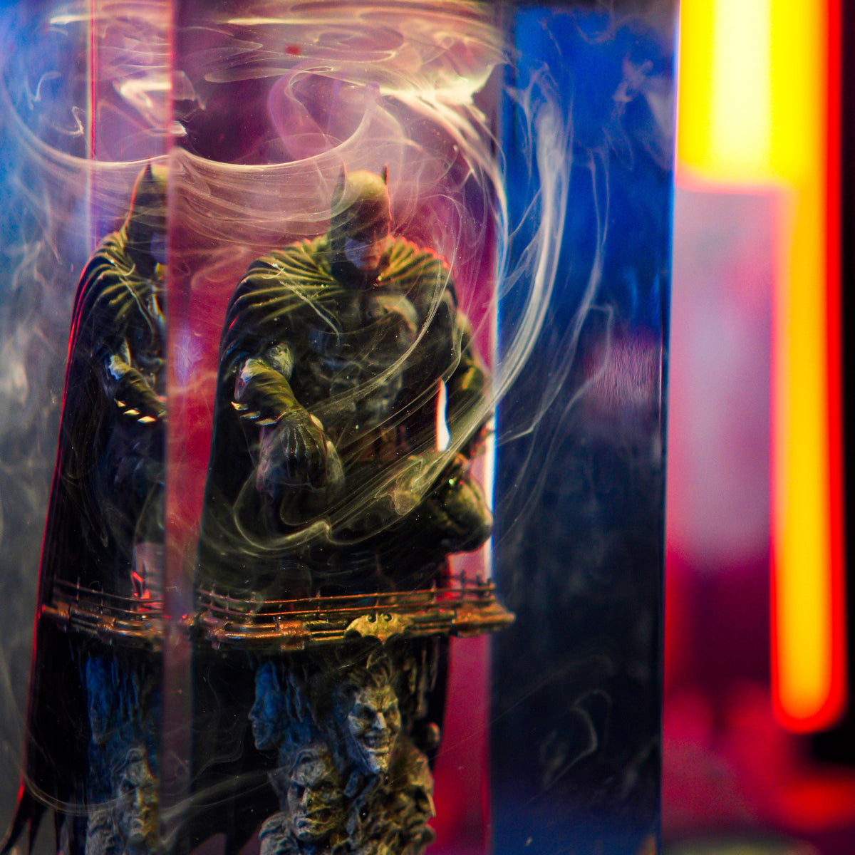 BATMAN RESIN LAMP V1 - handmade resin lamp