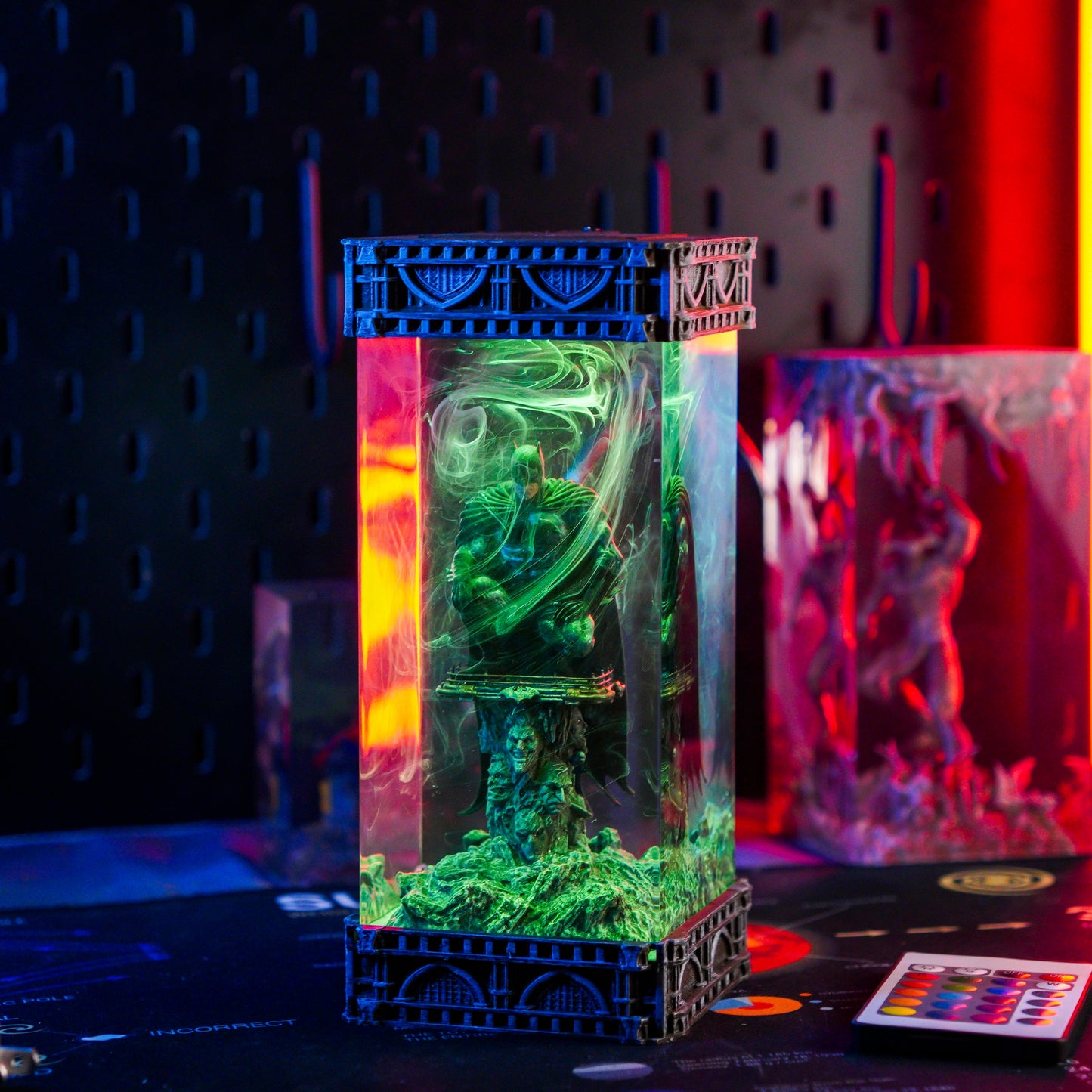 BATMAN RESIN LAMP V1 - handmade resin lamp