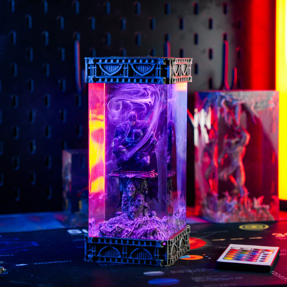 BATMAN RESIN LAMP V1 - handmade resin lamp