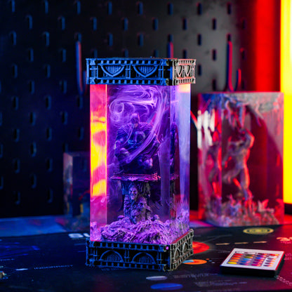 BATMAN RESIN LAMP V1 - handmade resin lamp
