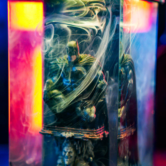 BATMAN RESIN LAMP V1 - handmade resin lamp