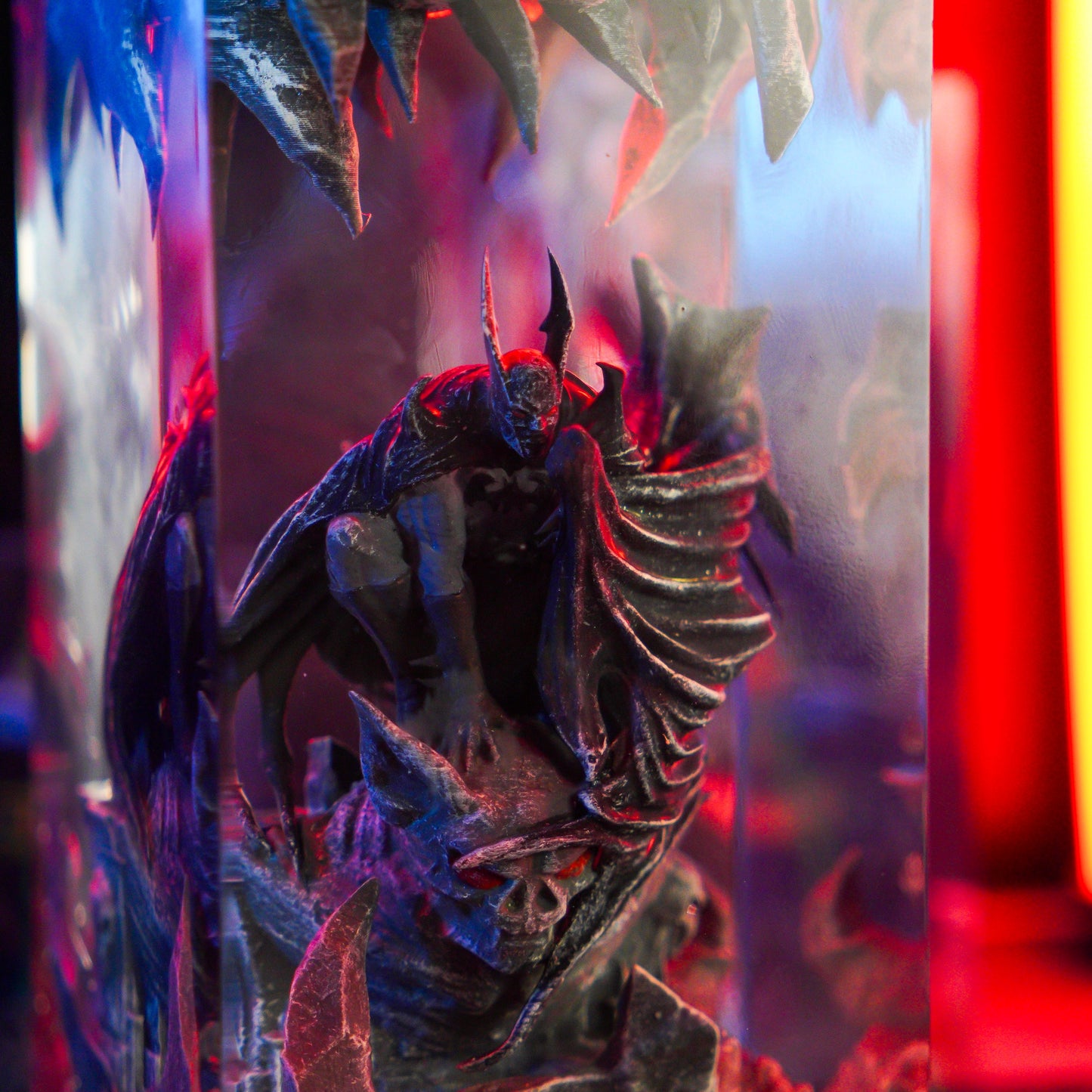 BATMAN RESIN LAMP V2 - handmade resin lamp