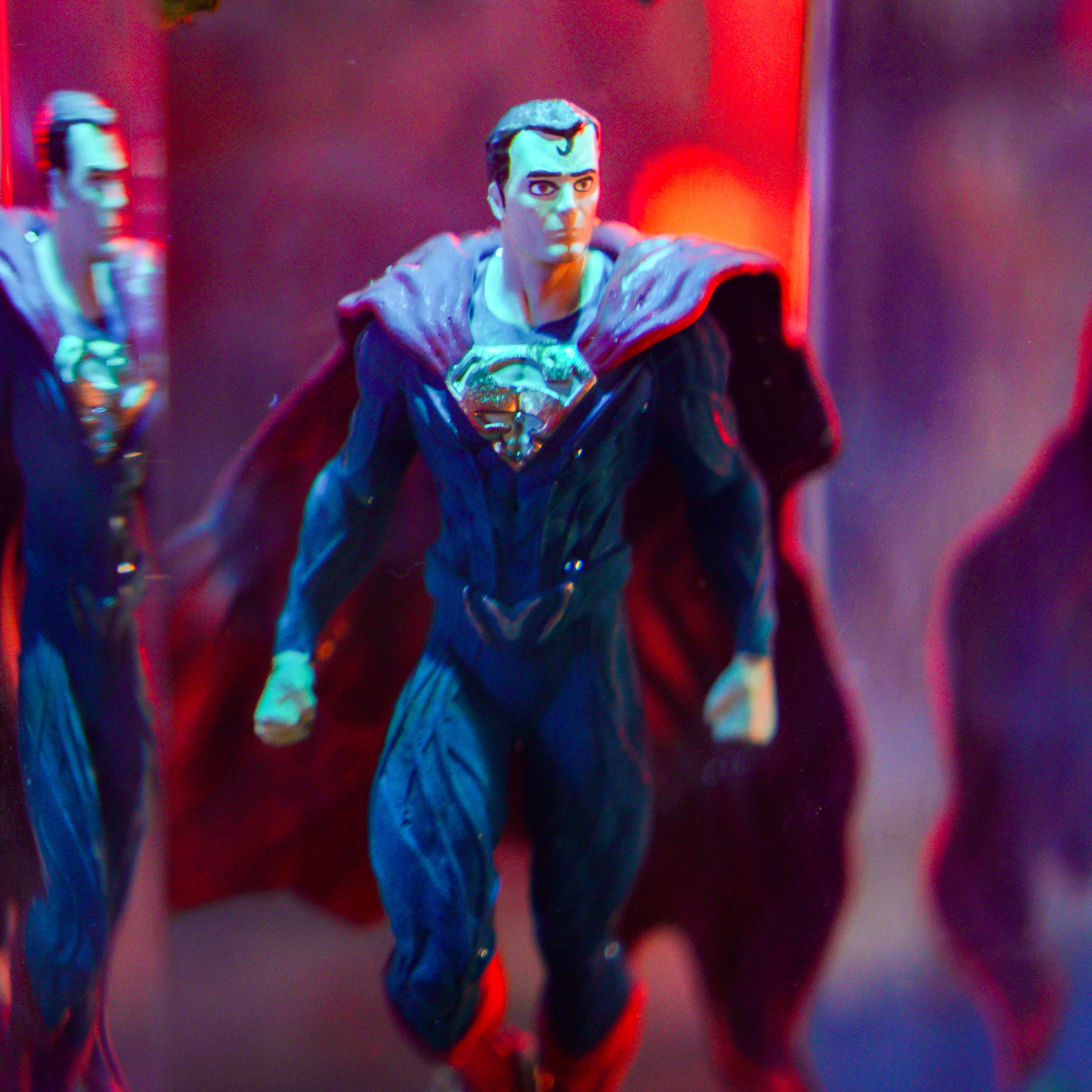 SUPERMAN RESIN LAMP