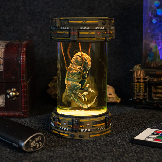 Biolab Raptor V1 Resin Lamp - handmade resin lamp