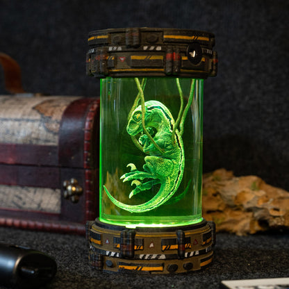 Biolab Raptor V1 Resin Lamp - handmade resin lamp