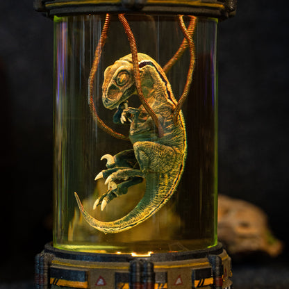 Biolab Raptor V1 Resin Lamp - handmade resin lamp