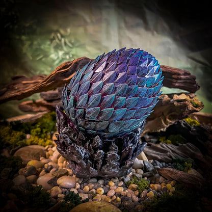 Dragon Forest Egg Lamp V2 - handmade resin lamp