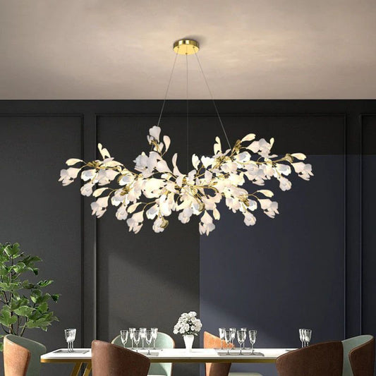 Ginkgo Branch Chandelier