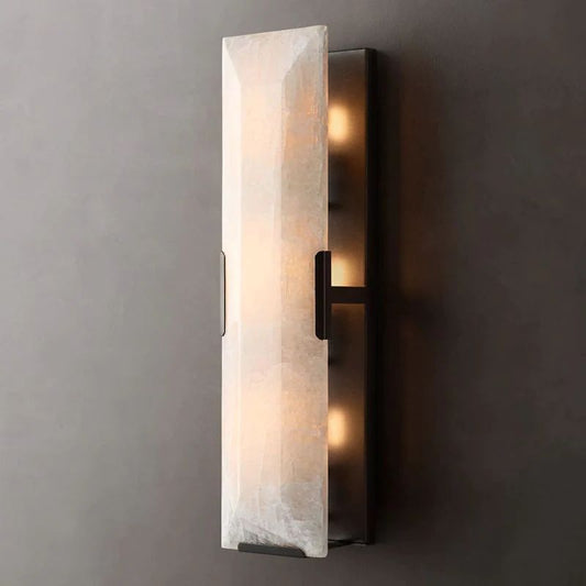 Harlow Alabaster Linear Sconce