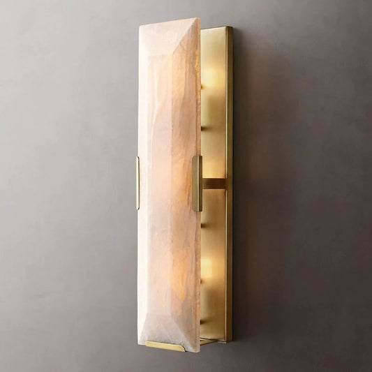Harlow Alabaster Linear Sconce