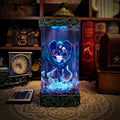 Howl & Sophie Ghibli Lamp - handmade resin lamp