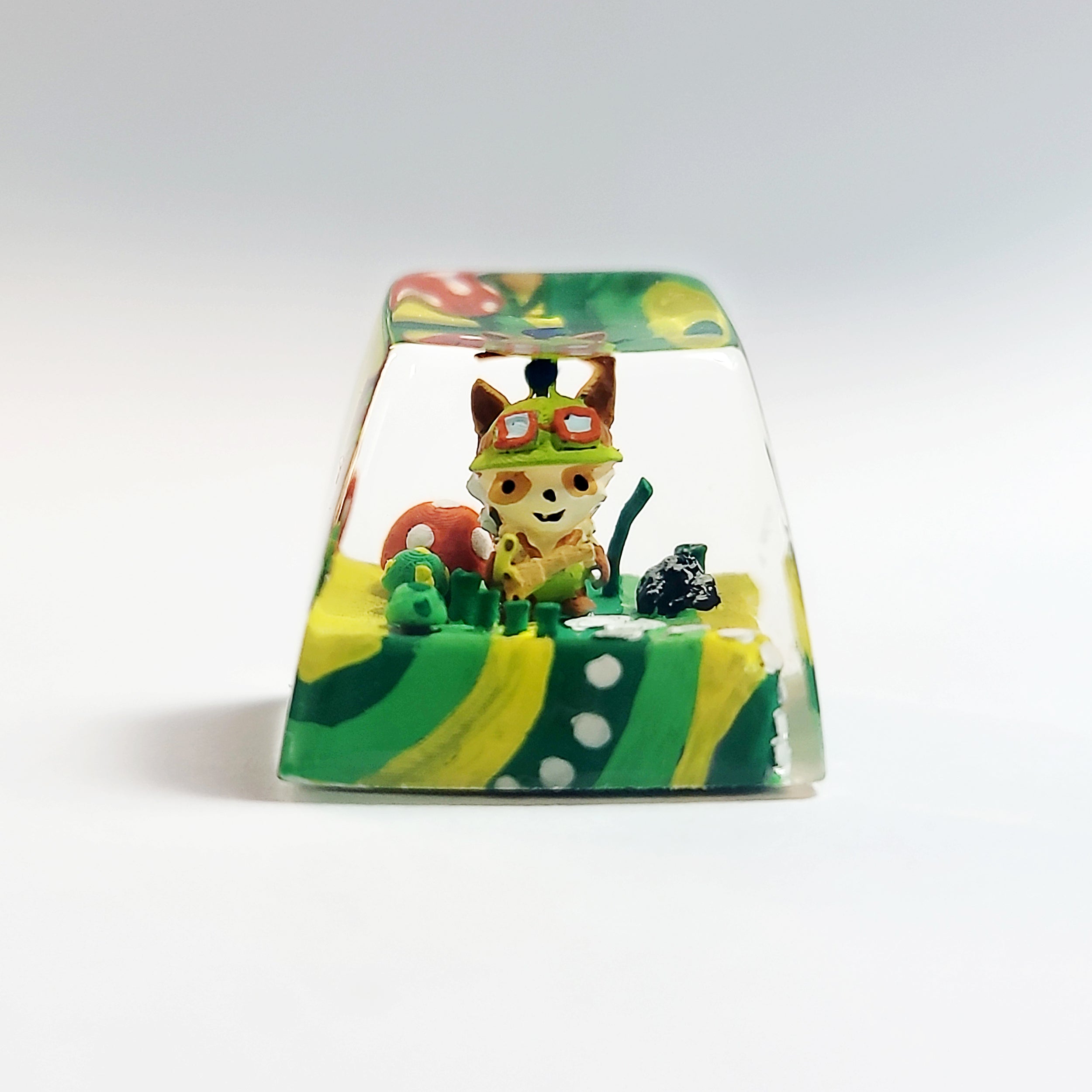 Teemo Keycap - handmade resin keycap