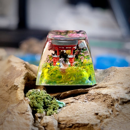 Tori Keycap - handmade resin keycap