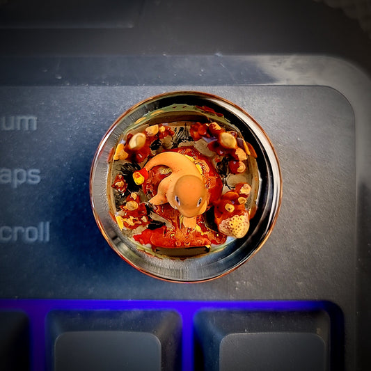 Charmander Keycap - handmade resin keycap