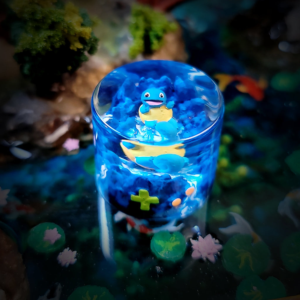 Squirtle Keycap - handmade resin keycap