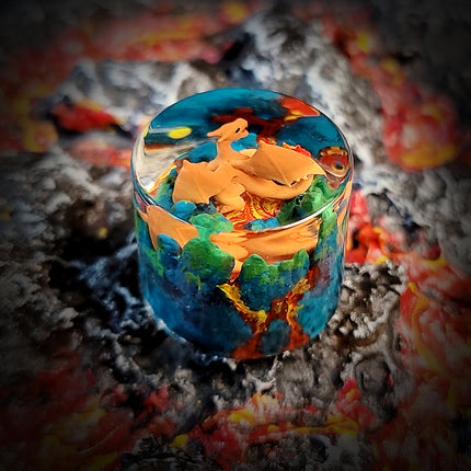 Charizard Keycap - handmade resin keycap