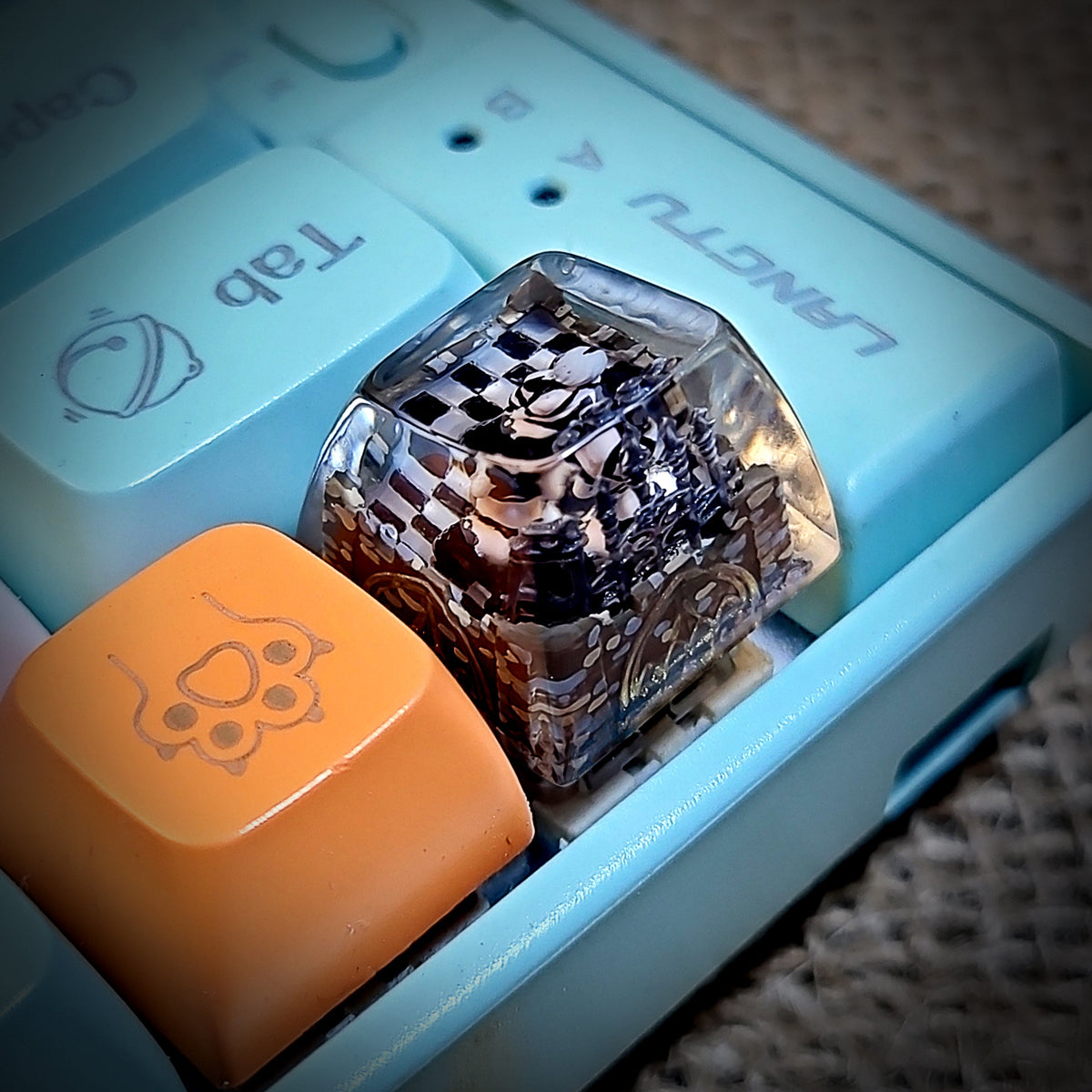 Nier Keycap - handmade resin keycap