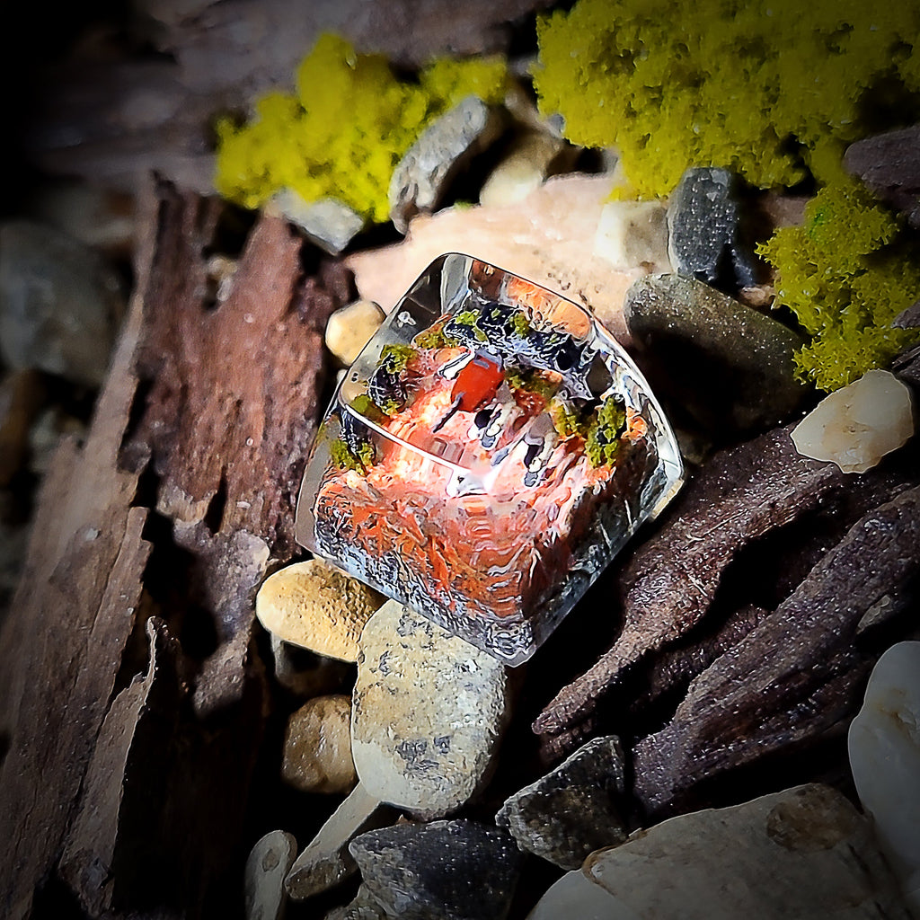 Chainsaw Man Series Keycap - handmade resin keycap