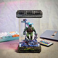 Leonardo Blue Ninja Turtle Resin Lamp - handmade resin lamp