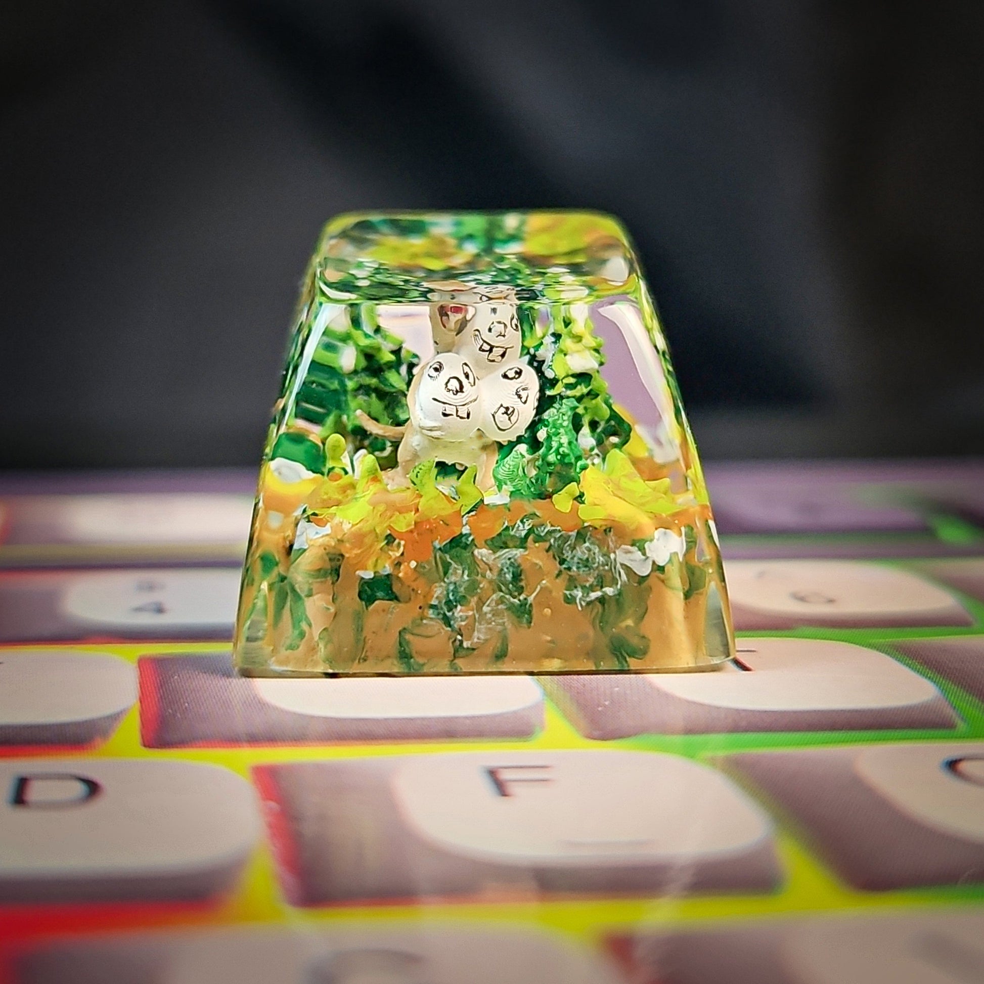 Sid Keycap - handmade resin keycap