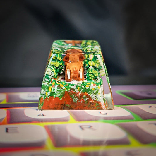 Manny Keycap - handmade resin keycap