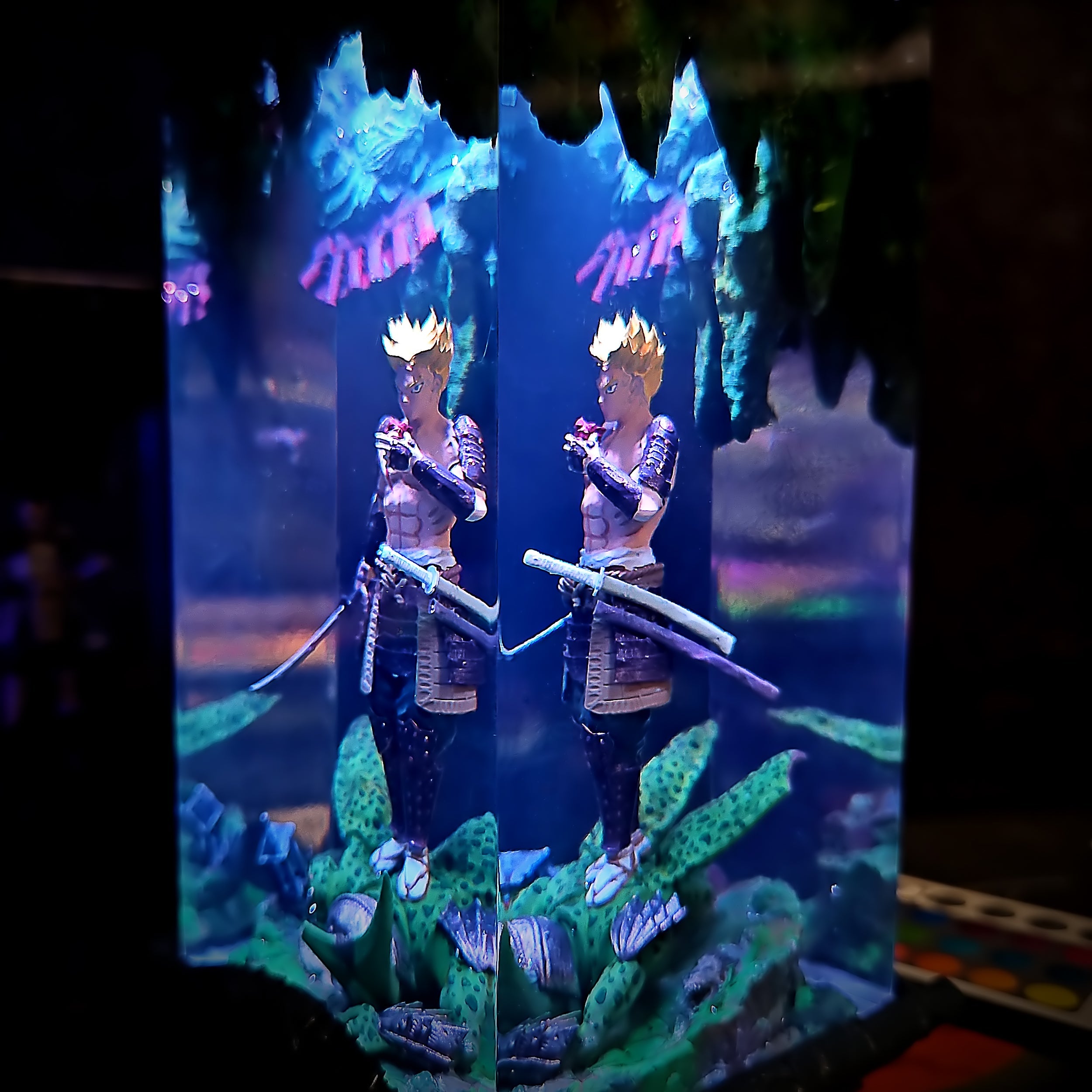 Trunks Shogun – Dragon Ball Z Resin Lamp