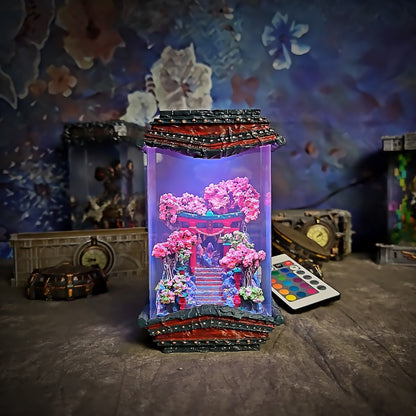 Torii Gate Resin Lamp - handmade resin lamp