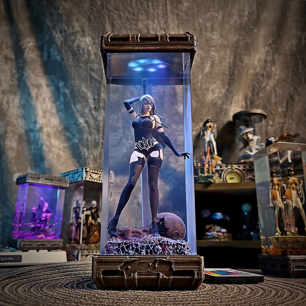 A2 - handmade resin lamp