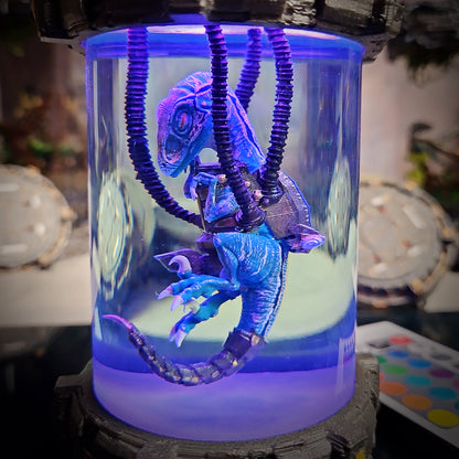 Biolab Raptor V2 Resin Lamp - handmade resin lamp