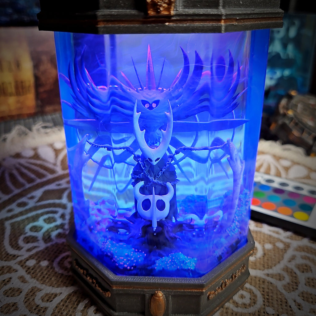 Hollow Knight V1 - Octagonal Resin Lamp