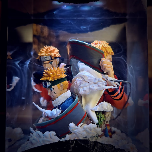 NARUTO DIORAMA Resin Lamp - handmade resin lamp