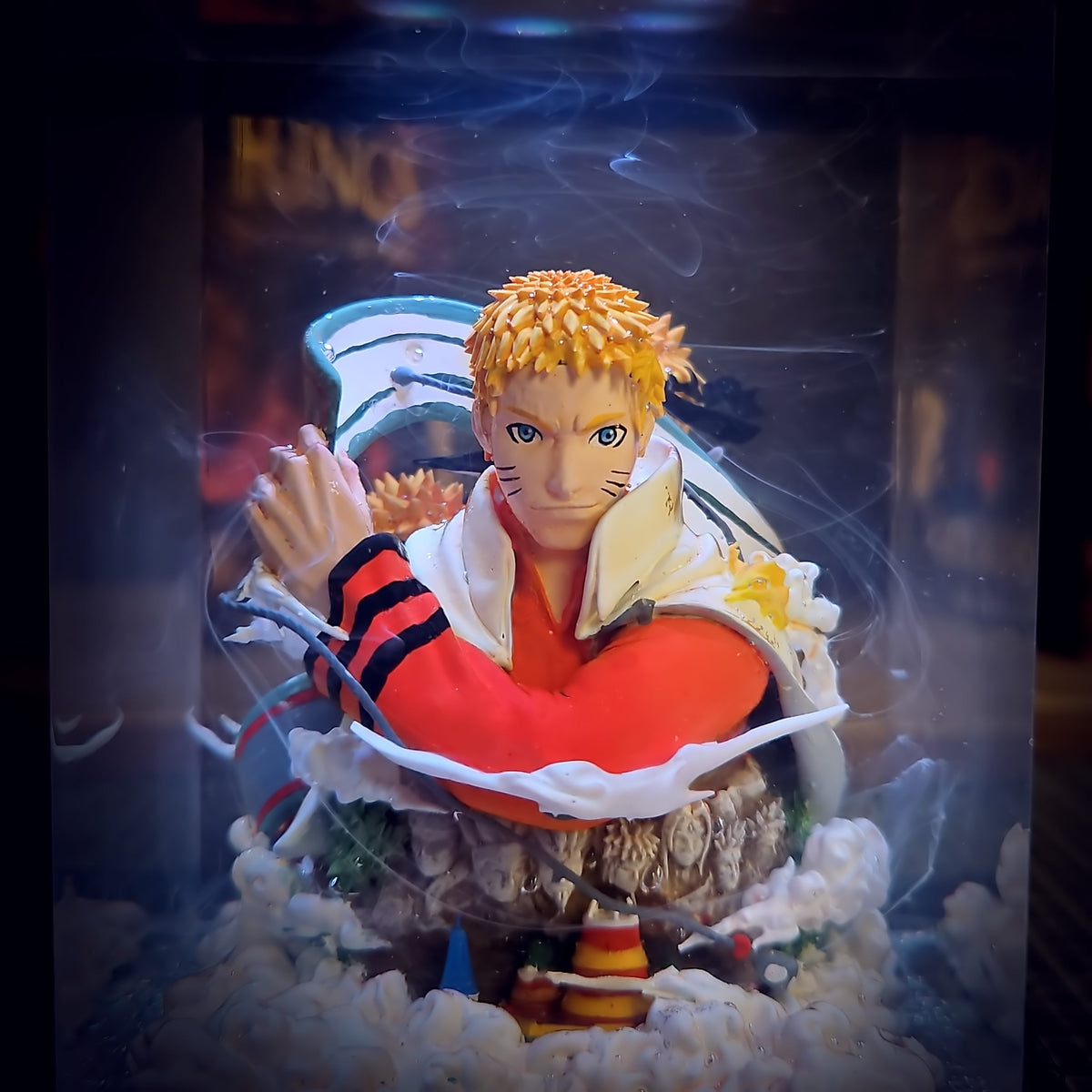 NARUTO DIORAMA Resin Lamp - handmade resin lamp