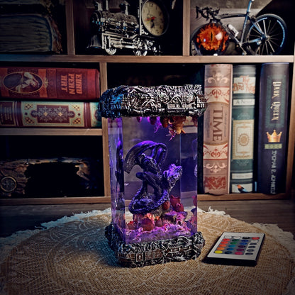 Alien V2 Resin Lamp - handmade resin lamp