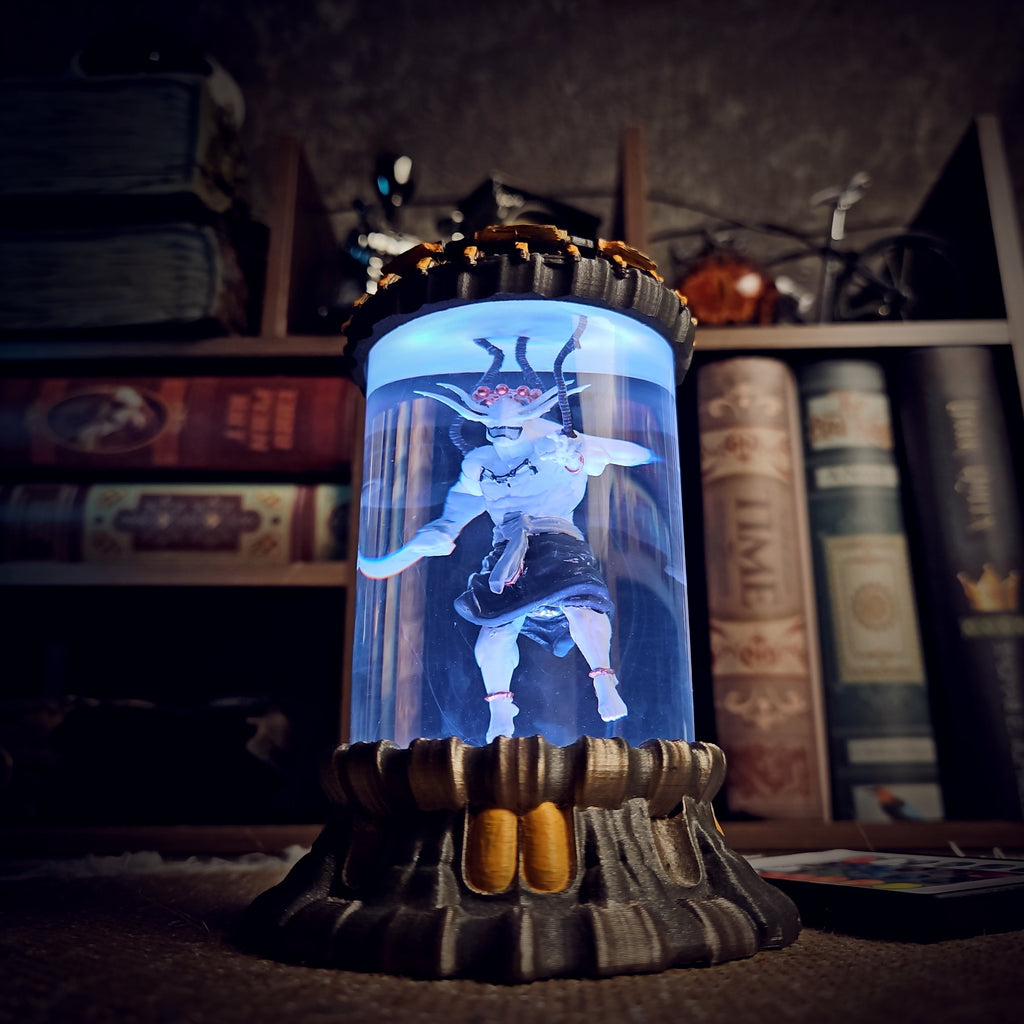 BIOLAB - Mahoraga Resin Lamp - handmade resin lamp
