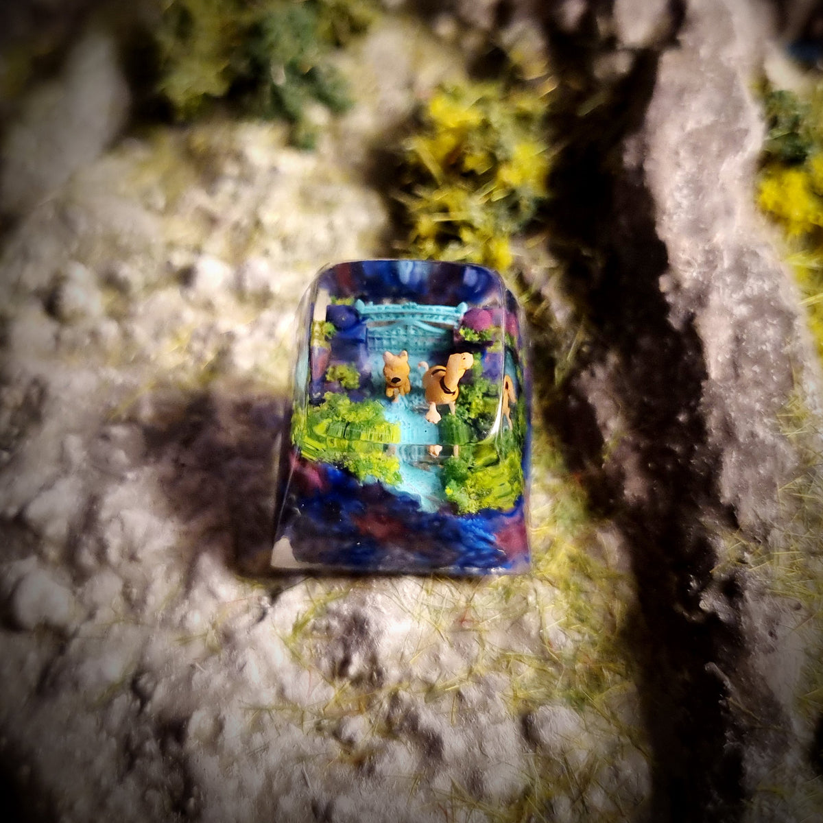 Scooby-Doo Keycap - handmade resin keycap