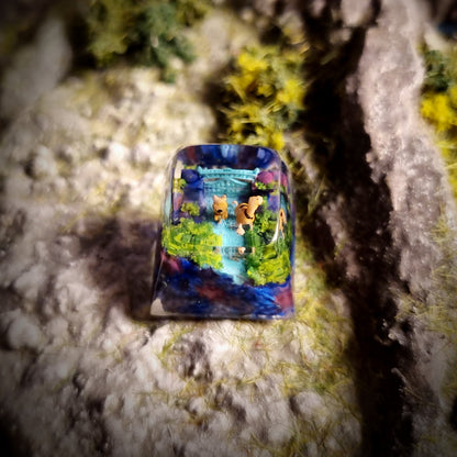 Scooby-Doo Keycap - handmade resin keycap