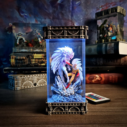 Saitama Resin Lamp - handmade resin lamp