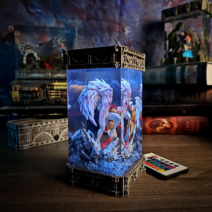 Saitama Resin Lamp - handmade resin lamp
