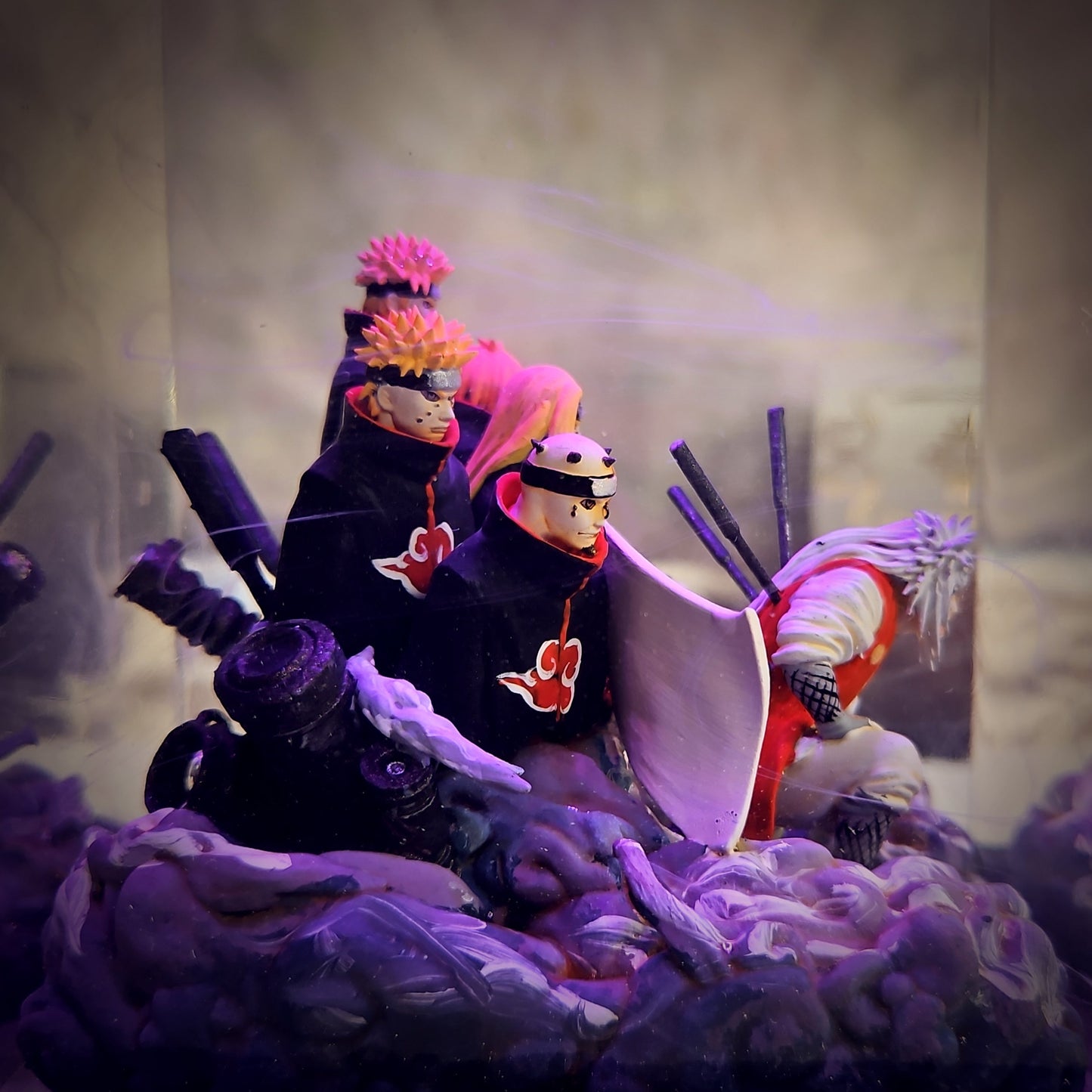 JIRAIYA AND THE SIXTH Resin Lamp - handmade resin lamp