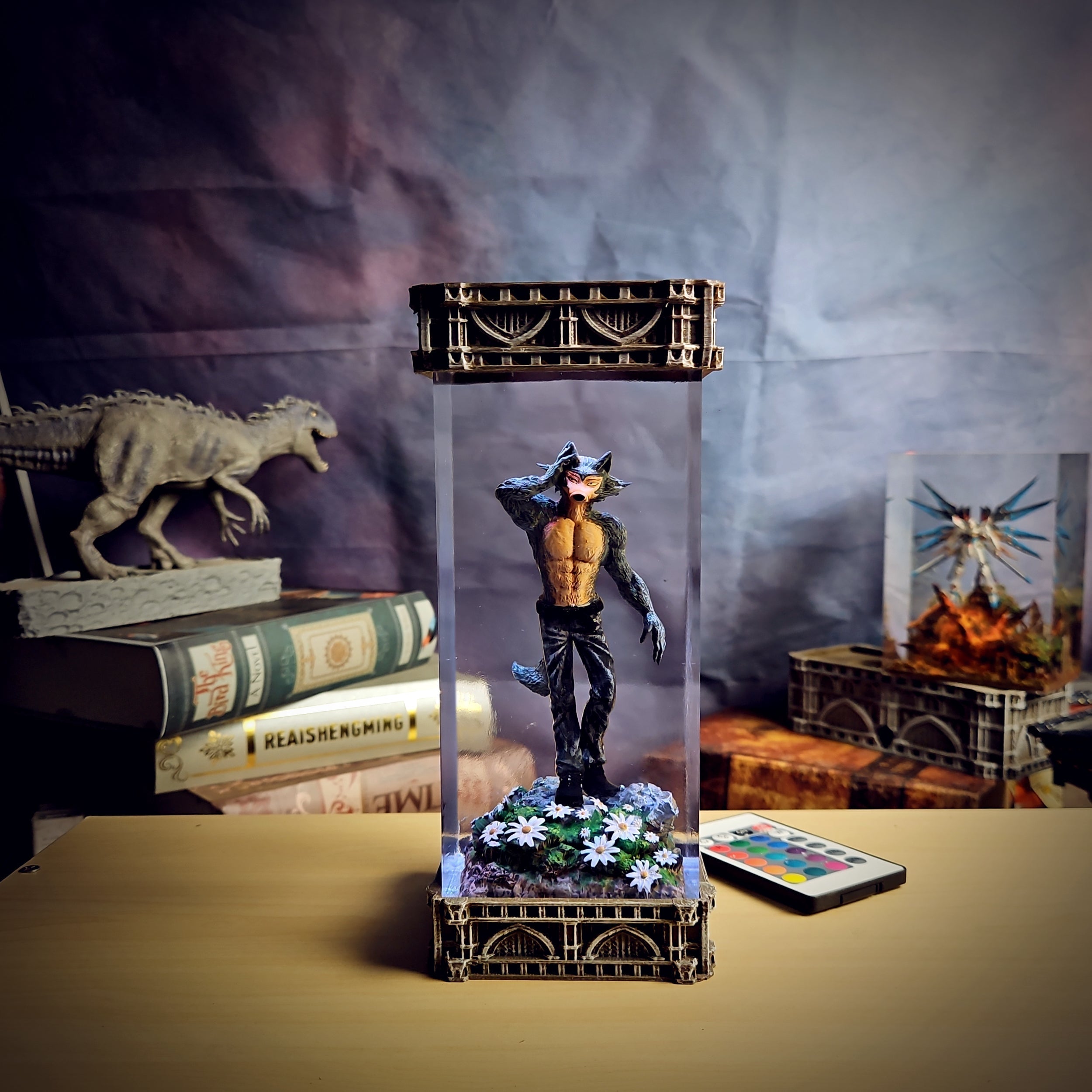 Legoshi Resin Lamp - handmade resin lamp