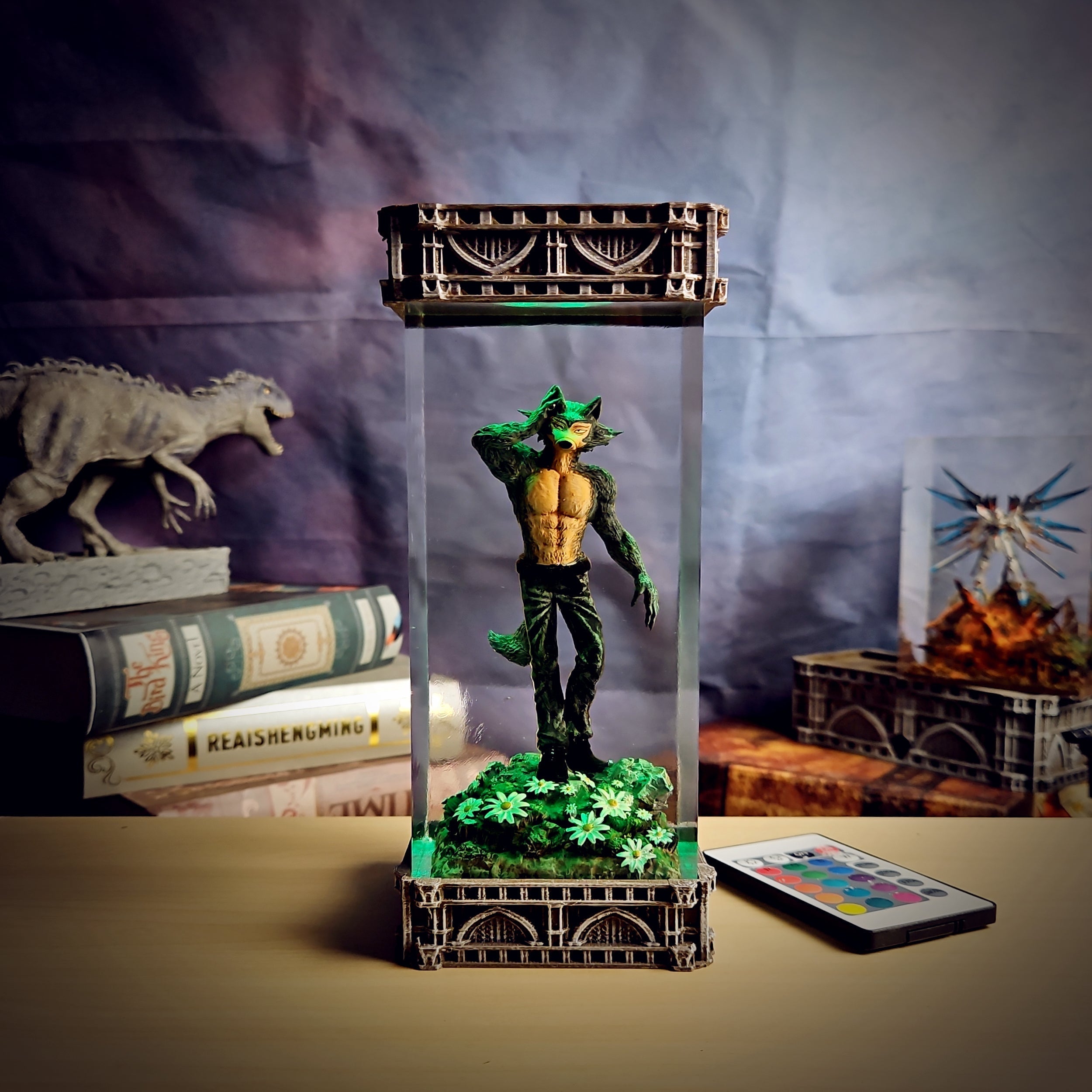 Legoshi Resin Lamp - handmade resin lamp