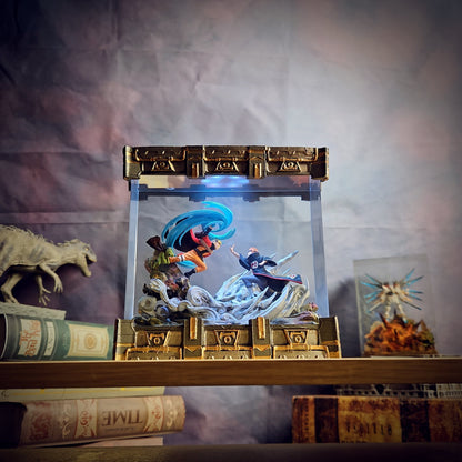 NARUTO – Pain’s Wrath Resin Lamp - handmade resin lamp